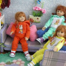 Новые костюмчики маленьких плюшечек