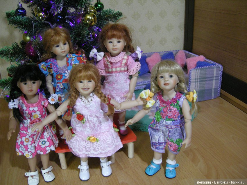 Коллекционные куклы Heidi Plusczok dolls, Хейди Плюсчок