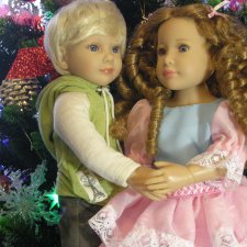 Наш новый год. Куклы Kidz'n'Cats