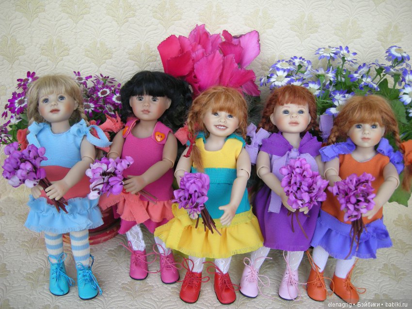 Коллекционные куклы Heidi Plusczok dolls, Хейди Плюсчок