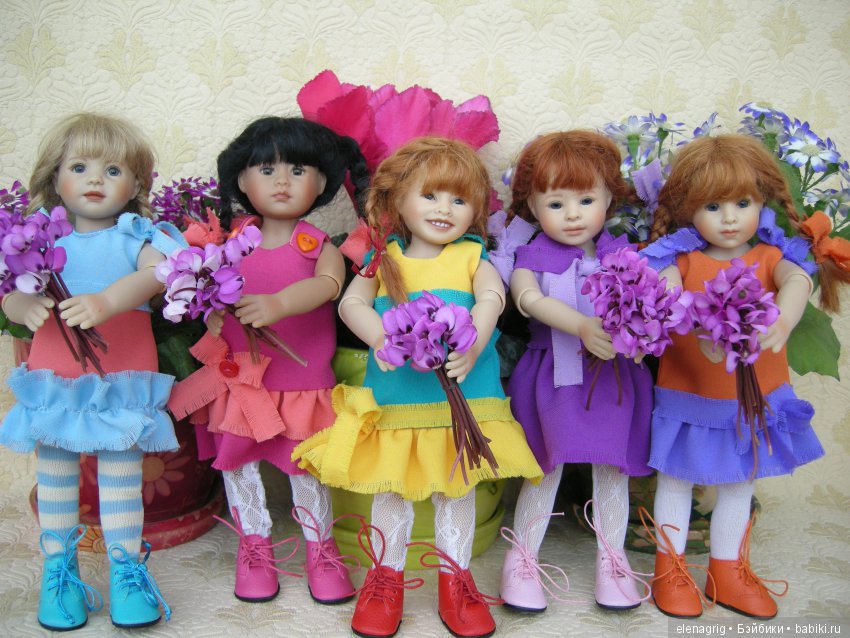 Коллекционные куклы Heidi Plusczok dolls, Хейди Плюсчок