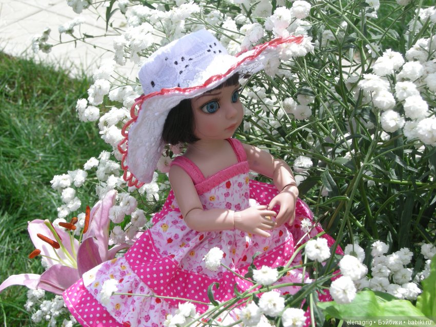 Куклы с цветами