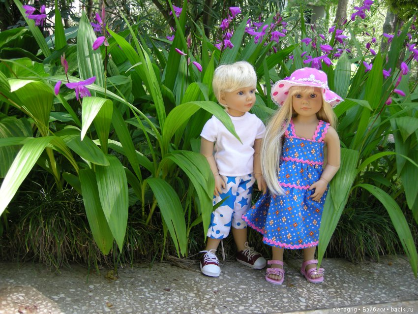 Куклы с цветами