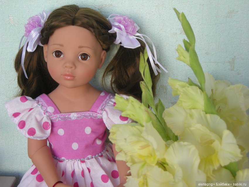 Куклы с цветами