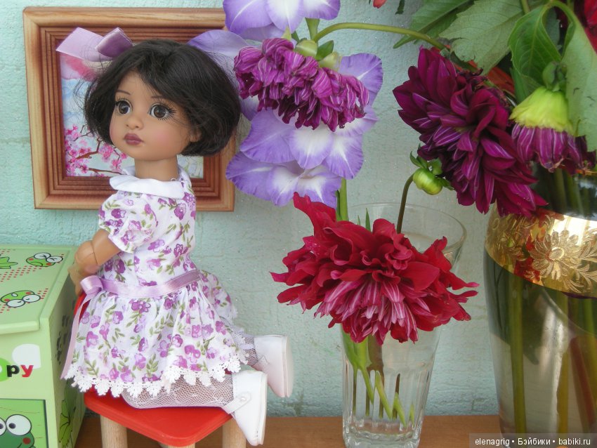 Куклы с цветами