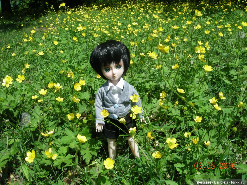 Куклы с цветами