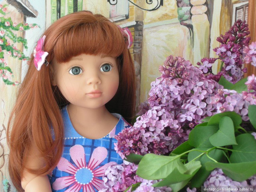 Куклы с цветами