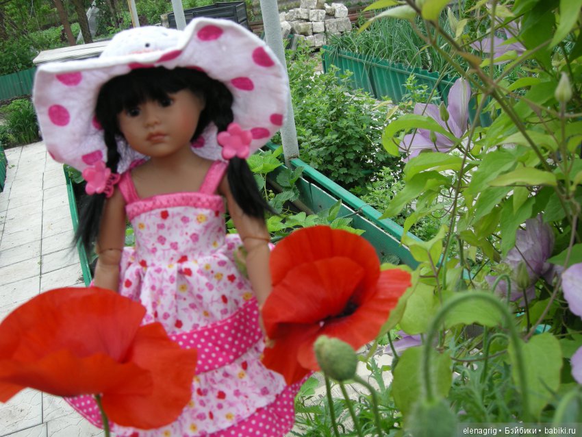 Куклы с цветами