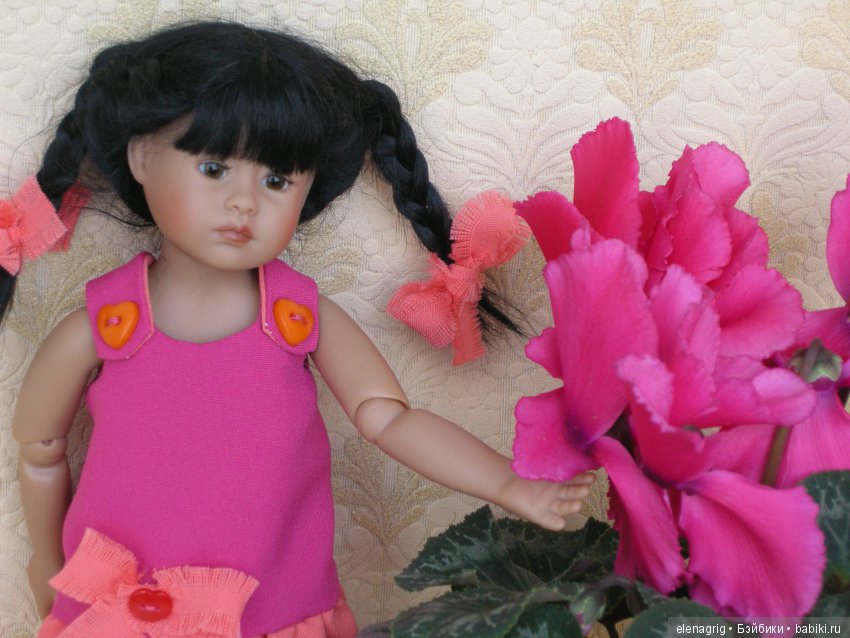 Куклы с цветами