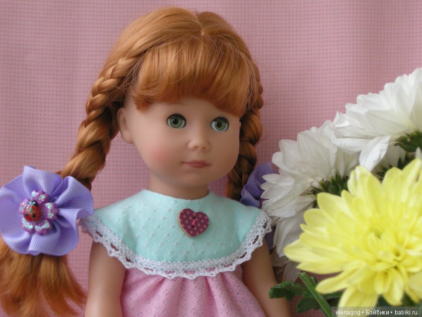 Куклы с цветами
