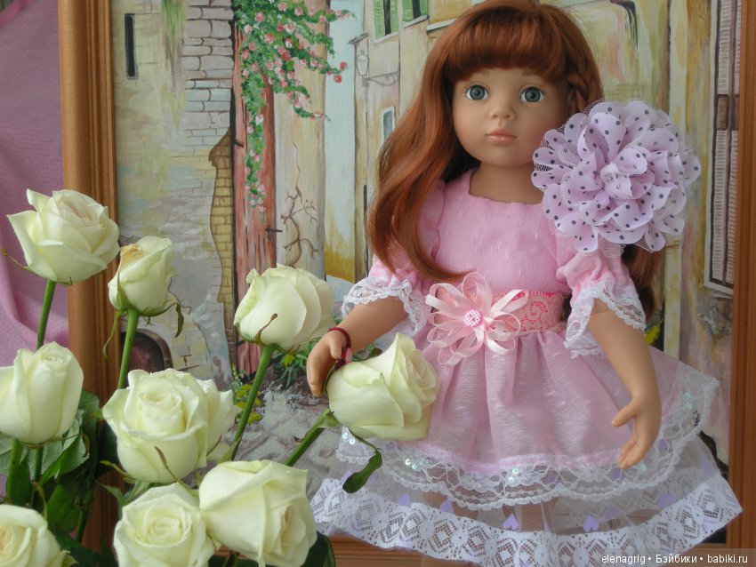 Куклы с цветами