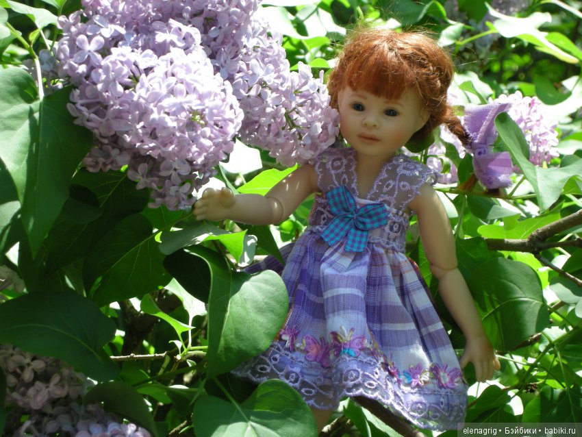 Куклы с цветами