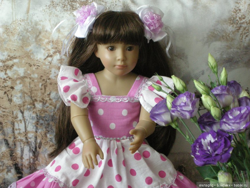 Куклы с цветами