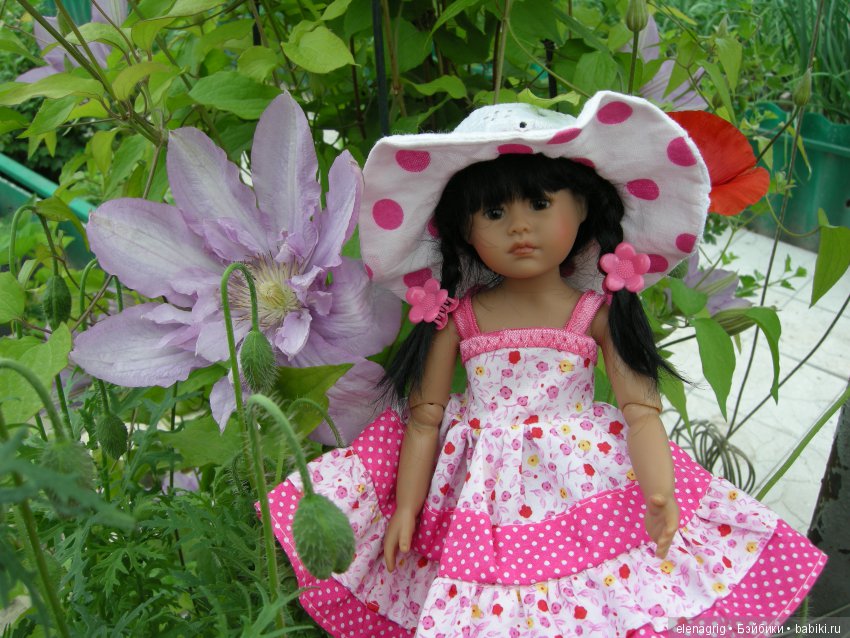Куклы с цветами