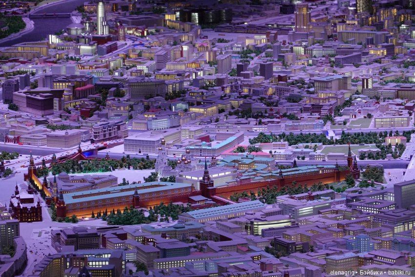 макет Москвы