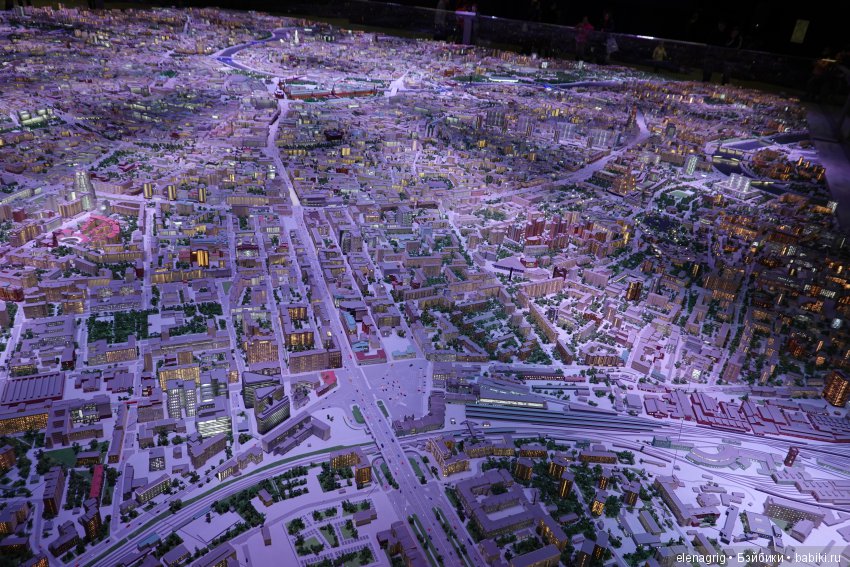 макет Москвы