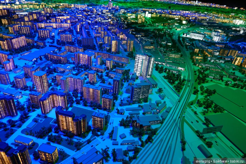 макет Москвы