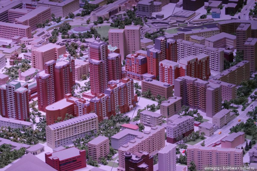 макет Москвы