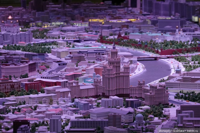 макет Москвы