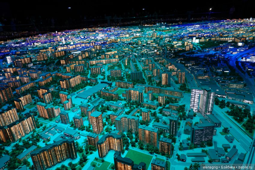 макет Москвы