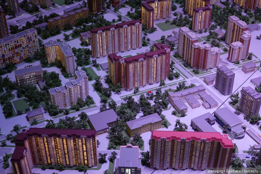 макет Москвы