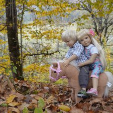 В разгаре Осени пора. Куклы Kidz'n'Cats в осеннем лесу