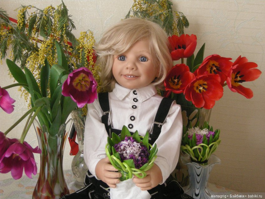 Куклы и цветы — Домашние коллекции кукол: фото собраний (фото 3)