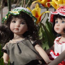 Она глядит на вас так нежно... Куколки Дианы Эффнер