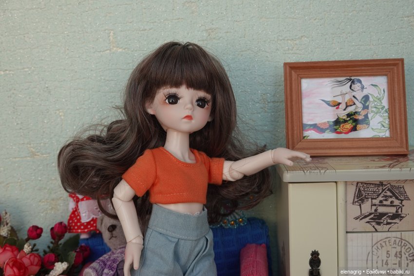 китайская шарнирная кукла