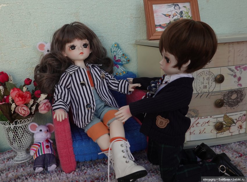 китайская шарнирная кукла