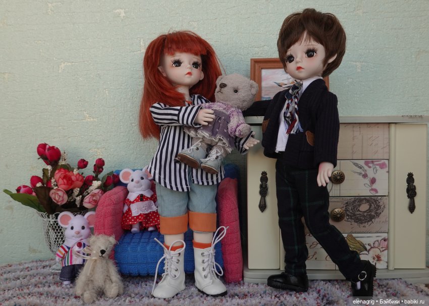 китайская шарнирная кукла