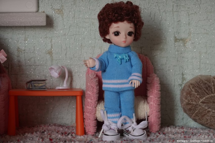 китайская шарнирная кукла Баболи