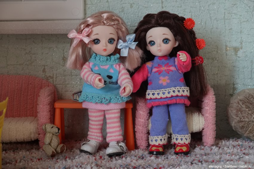 китайская шарнирная кукла Баболи