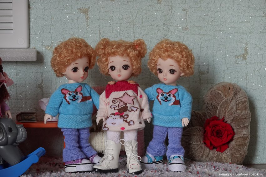 китайская шарнирная кукла Баболи