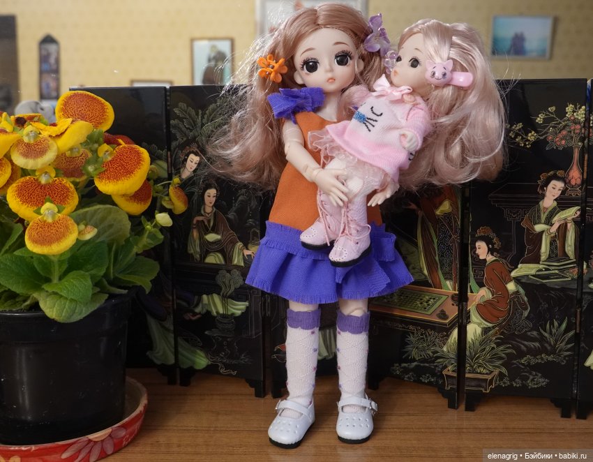 китайская шарнирная кукла