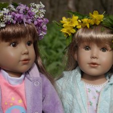 Куклы Kidz'n'Cats на весенней прогулке