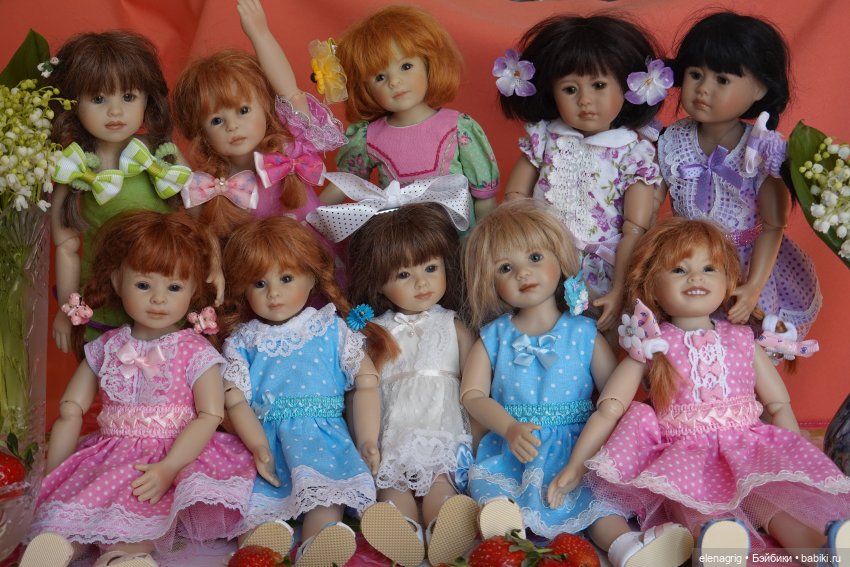 куклы Heidi Plusczok dolls, Хейди Плюсчок