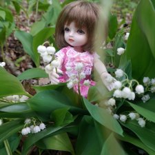 Натуся в горах