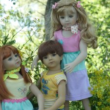 Прогулка ребят Maru and Friends
