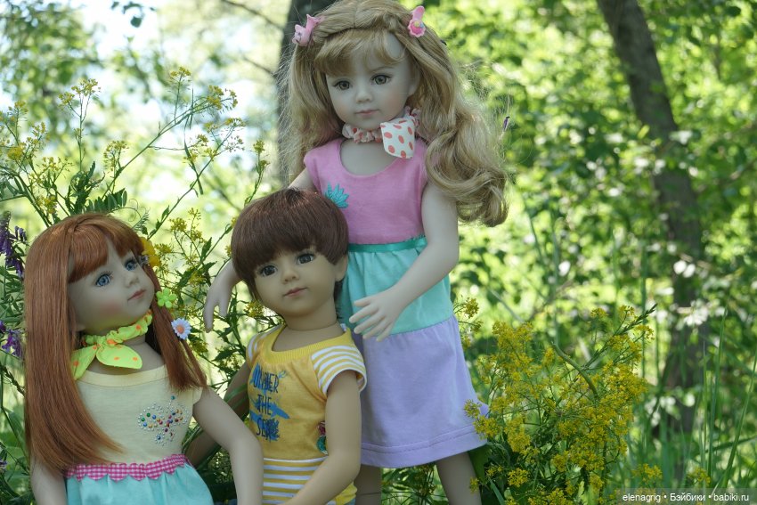 Прогулка ребят Maru and Friends