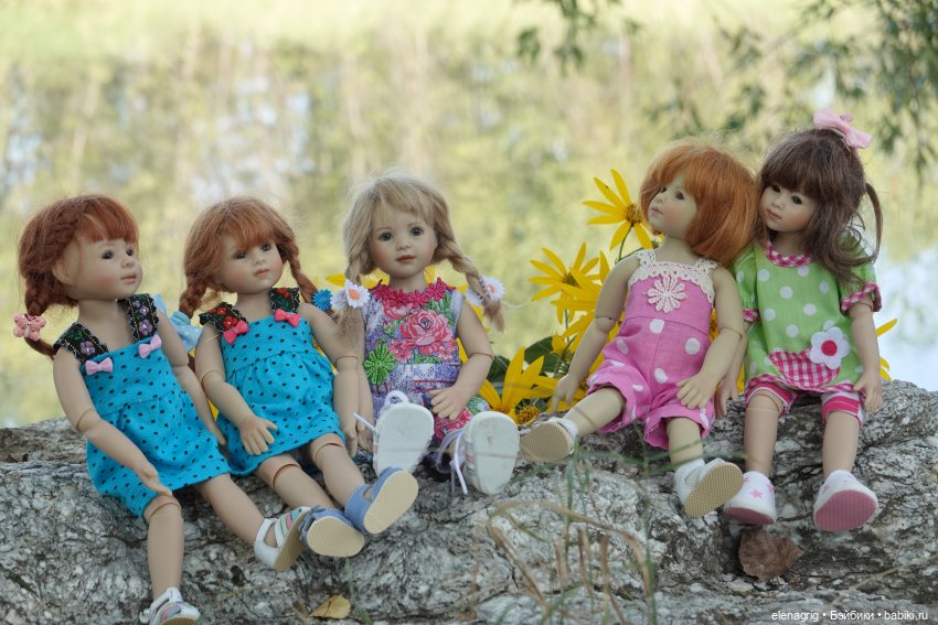 куклы Heidi Plusczok dolls, Хейди Плюсчок