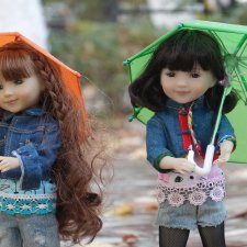 Куклы в непогоду