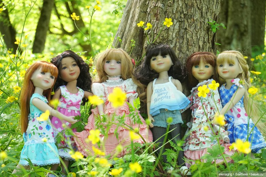 Maru &amp; Friends dolls и  Ruby Red, Руби Ред