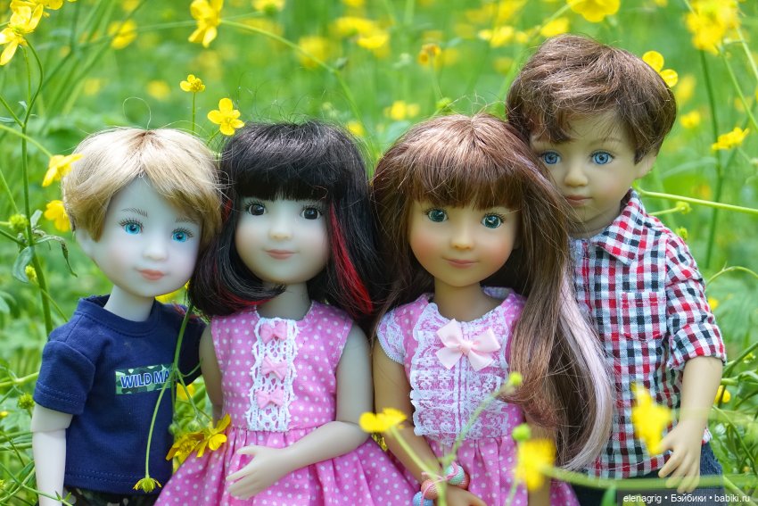 Maru &amp; Friends dolls и  Ruby Red, Руби Ред