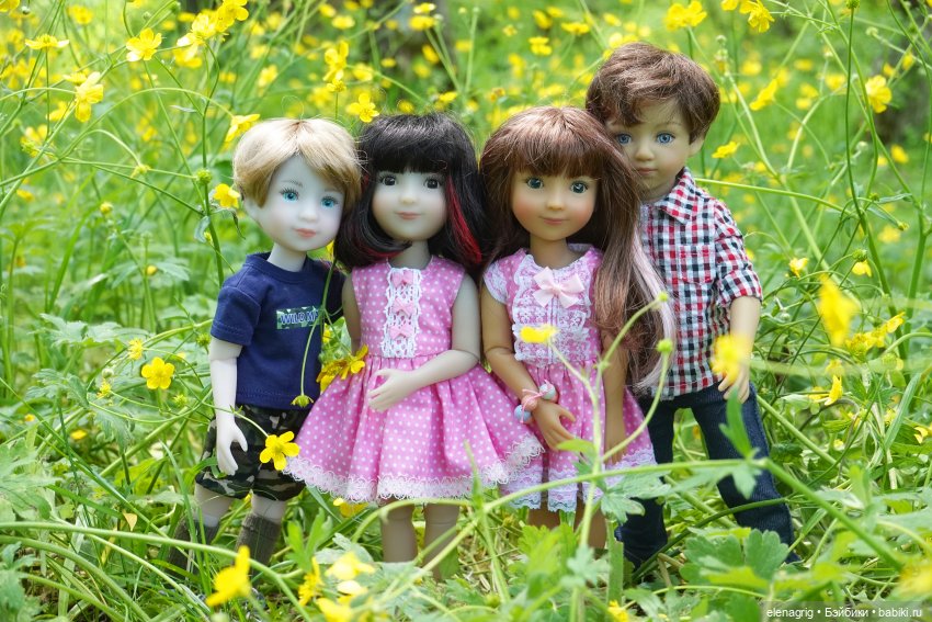 Maru &amp; Friends dolls и  Ruby Red, Руби Ред