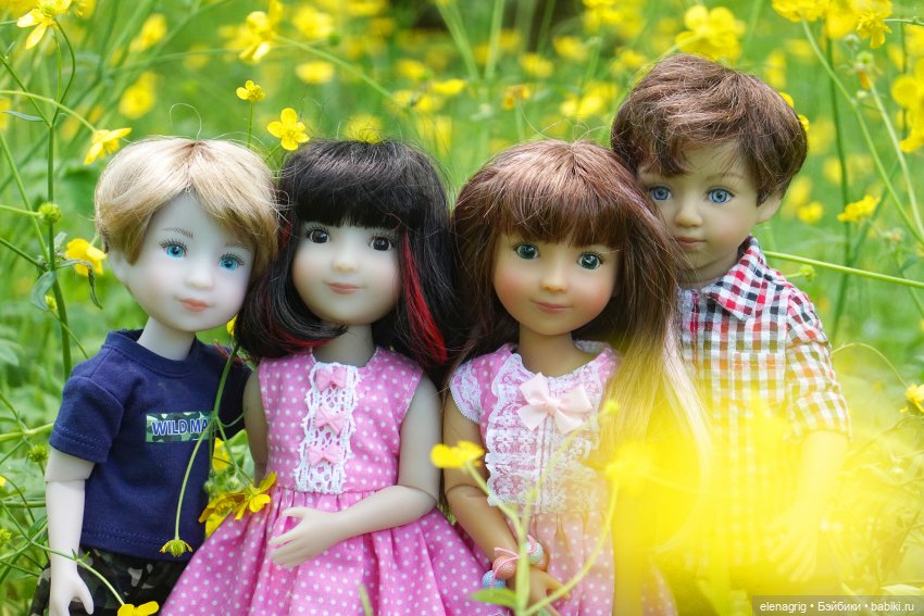 Maru &amp; Friends dolls и  Ruby Red, Руби Ред