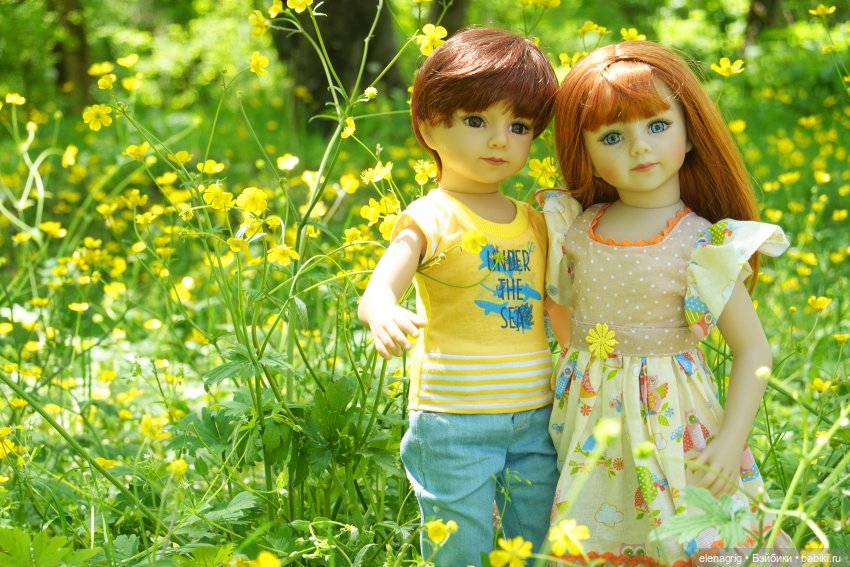 Maru &amp; Friends dolls и  Ruby Red, Руби Ред