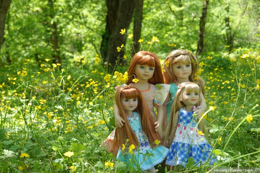 Maru &amp; Friends dolls и  Ruby Red, Руби Ред