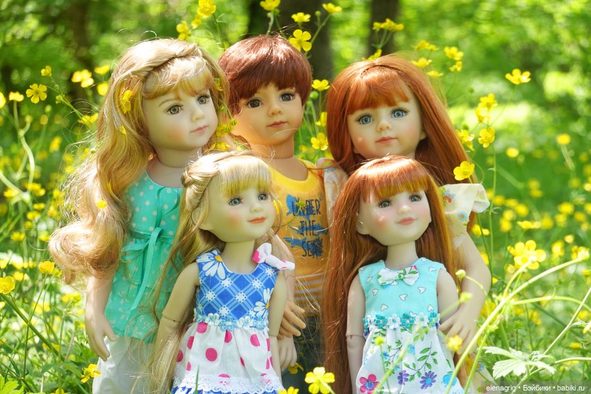 Maru &amp; Friends dolls и  Ruby Red, Руби Ред