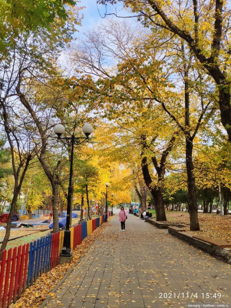 Прогулки по Анапе в ноябре